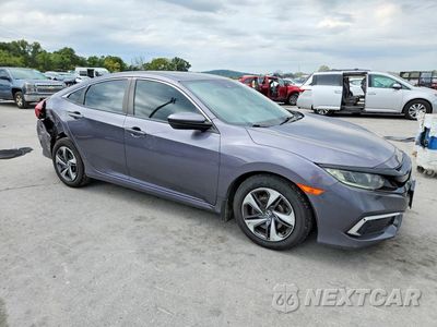 Czwarte zdjęcie samochodu z boku: 2020 HONDA CIVIC LX VIN:19XFC2F64LE021552 - miniatura