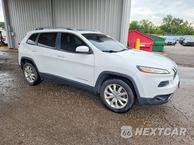Czwarte zdjęcie samochodu z boku: 2017 JEEP CHEROKEE LIMITED VIN:1C4PJMDS2HW503729 - miniatura