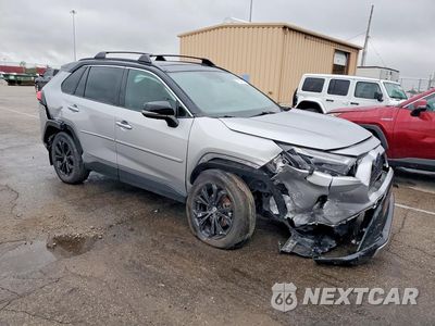 Czwarte zdjęcie samochodu z boku: 2024 TOYOTA RAV4 XSE VIN:4T3E6RFV1RU152857 - miniatura