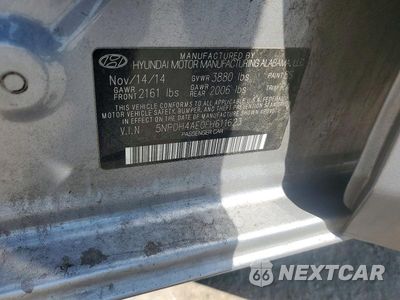 Zdjęcie 12 z 12 samochodu: 2015 HYUNDAI ELANTRA SE VIN:5NPDH4AE0FH611623 - miniatura