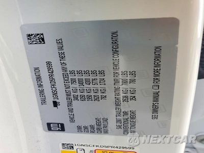 Zdjęcie 13 z 13 samochodu: 2023 CHEVROLET SUBURBAN C1500 PREMIER VIN:1GNSCFKD5PR429599 - miniatura