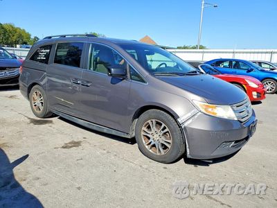 Czwarte zdjęcie samochodu z boku: 2012 HONDA ODYSSEY EXL VIN:5FNRL5H68CB028526 - miniatura