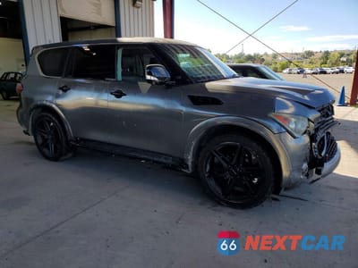 Czwarte zdjęcie samochodu z boku: 2012 INFINITI QX56 BASE VIN:JN8AZ2NF1C9518397 - miniatura