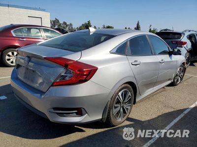 Trzecie zdjęcie samochodu z tyłu: 2016 HONDA CIVIC EX VIN:2HGFC1F34GH648568 - miniatura