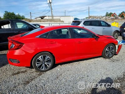 Trzecie zdjęcie samochodu z tyłu: 2017 HONDA CIVIC EXL VIN:2HGFC1F71HH657765 - miniatura