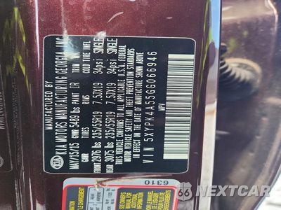 Zdjęcie 13 z 13 samochodu: 2016 KIA SORENTO SX V6 VIN:5XYPK4A55GG066946 - miniatura