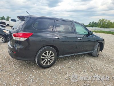 Trzecie zdjęcie samochodu z tyłu: 2013 NISSAN PATHFINDER S VIN:5N1AR2MM9DC664140 - miniatura