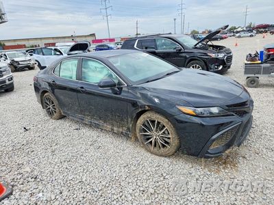 Czwarte zdjęcie samochodu z boku: 2023 TOYOTA CAMRY SE VIN:4T1T11BK8PU079916 - miniatura