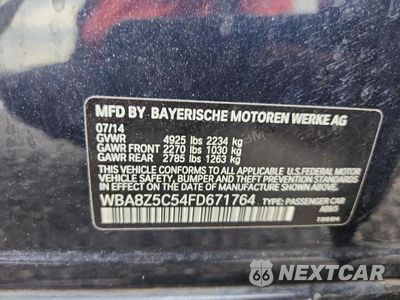 Zdjęcie 12 z 12 samochodu: 2015 BMW 328 XIGT SULEV VIN:WBA8Z5C54FD671764 - miniatura