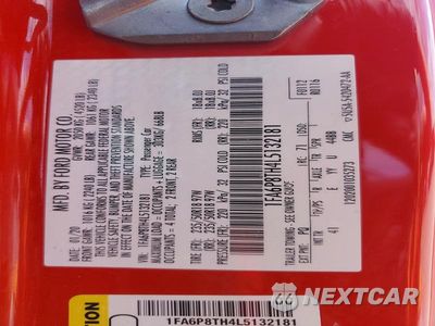 Zdjęcie 13 z 13 samochodu: 2020 FORD MUSTANG VIN:1FA6P8TH4L5132181 - miniatura