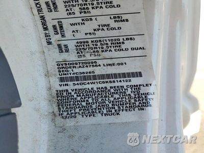 Zdjęcie 12 z 12 samochodu: 2019 ISUZU NPR HD DELIVERY TRUCK VIN:54DC4W1C6KS814122 - miniatura