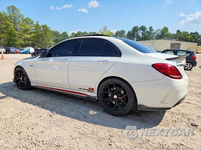 Drugie zdjęcie samochodu z przodu: 2018 MERCEDES-BENZ C-KLASSE AMG C 43 4MATIC VIN:55SWF6EBXJU256993 - miniatura