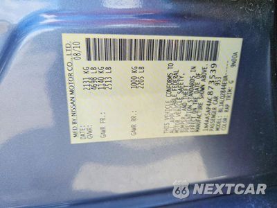 Zdjęcie 12 z 12 samochodu: 2010 NISSAN MAXIMA 3.5 S VIN:1N4AA5AP4AC873539 - miniatura