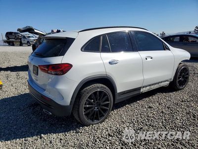 Trzecie zdjęcie samochodu z tyłu: 2022 MERCEDES-BENZ GLA 250 4MATIC VIN:W1N4N4HB9NJ376206 - miniatura