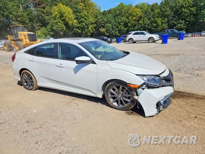 Czwarte zdjęcie samochodu z boku: 2021 HONDA CIVIC EX VIN:2HGFC1F35MH700723 - miniatura