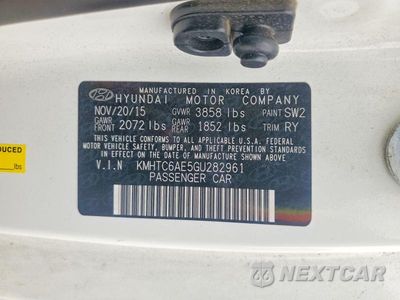 Zdjęcie 13 z 13 samochodu: 2016 HYUNDAI VELOSTER TURBO VIN:KMHTC6AE5GU282961 - miniatura