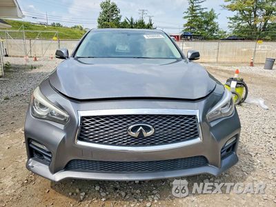 Piąte zdjęcie samochodu w środku: 2017 INFINITI Q50 2.0T SPORT VIN:JN1CV7AR4HM680092 - miniatura