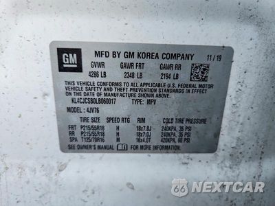 Zdjęcie 13 z 13 samochodu: 2020 BUICK ENCORE ESSENCE VIN:KL4CJCSB0LB060017 - miniatura