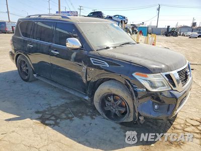 Czwarte zdjęcie samochodu z boku: 2017 NISSAN ARMADA PLATINUM VIN:JN8AY2NE4H9702542 - miniatura