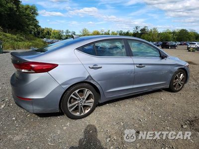 Trzecie zdjęcie samochodu z tyłu: 2017 HYUNDAI ELANTRA LIMITED VIN:5NPD84LF9HH008601 - miniatura