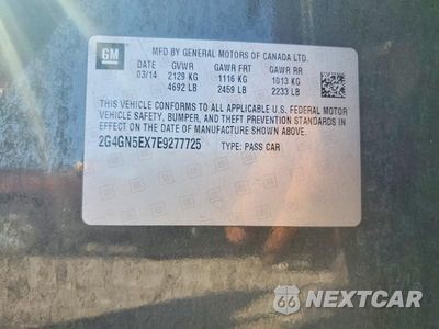Zdjęcie 12 z 12 samochodu: 2014 BUICK REGAL PREMIUM VIN:2G4GN5EX7E9277725 - miniatura