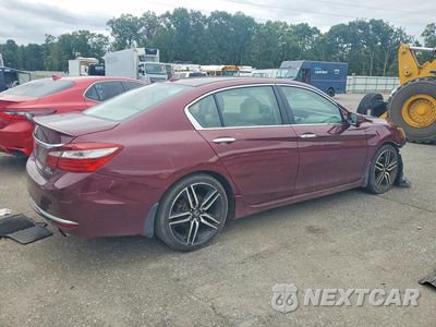 Trzecie zdjęcie samochodu z tyłu: 2017 HONDA ACCORD TOURING VIN:1HGCR3F9XHA031676 - miniatura