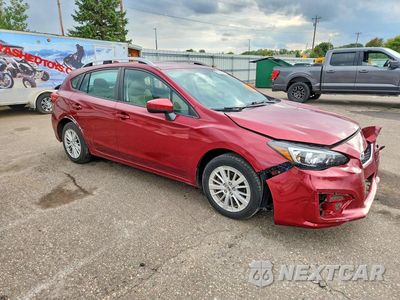 Czwarte zdjęcie samochodu z boku: 2018 SUBARU IMPREZA PREMIUM PLUS VIN:4S3GTAD69J3741032 - miniatura