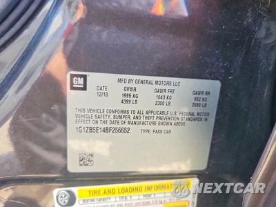 Zdjęcie 12 z 12 samochodu: 2011 CHEVROLET MALIBU LS VIN:1G1ZB5E14BF256652 - miniatura