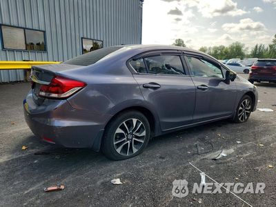 Trzecie zdjęcie samochodu z tyłu: 2014 HONDA CIVIC EX VIN:19XFB2F83EE259089 - miniatura