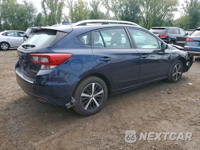 Trzecie zdjęcie samochodu z tyłu: 2021 SUBARU IMPREZA PREMIUM VIN:4S3GTAV63M3700947 - miniatura