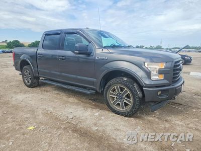 Czwarte zdjęcie samochodu z boku: 2017 FORD F150 SUPERCREW VIN:1FTEW1EF8HFC71467 - miniatura