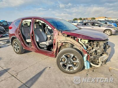 Czwarte zdjęcie samochodu z boku: 2019 HONDA CR-V TOURING VIN:7FARW1H98KE000206 - miniatura