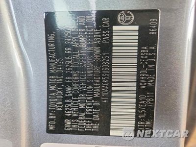 Zdjęcie 13 z 13 samochodu: 2025 TOYOTA CAMRY SE VIN:4T1DAACK5SU608251 - miniatura