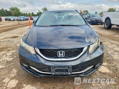 Piąte zdjęcie samochodu w środku: 2014 HONDA CIVIC EXL VIN:19XFB2F91EE044769 - miniatura