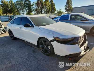 Czwarte zdjęcie samochodu z boku: 2026 HONDA ACCORD HYBRID SPORT-L VIN:1HGCY2F75TA001845 - miniatura