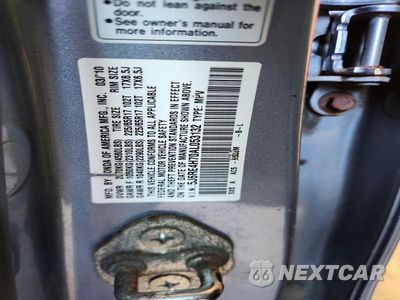 Zdjęcie 13 z 13 samochodu: 2010 HONDA CR-V EXL VIN:5J6RE4H70AL053132 - miniatura