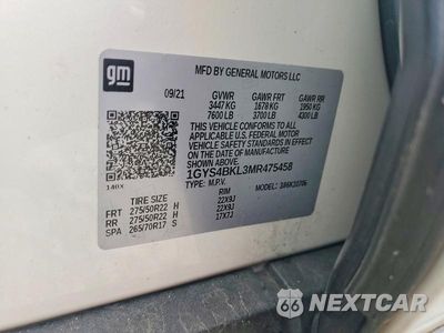 Zdjęcie 13 z 13 samochodu: 2021 CADILLAC ESCALADE PREMIUM LUXURY VIN:1GYS4BKL3MR475458 - miniatura