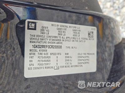 Zdjęcie 13 z 13 samochodu: 2012 GMC YUKON XL DENALI VIN:1GKS2MEF0CR209508 - miniatura