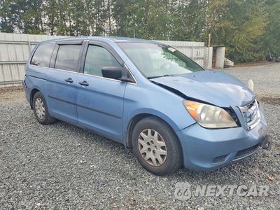 Czwarte zdjęcie samochodu z boku: 2010 HONDA ODYSSEY LX VIN:5FNRL3H21AB020914 - miniatura