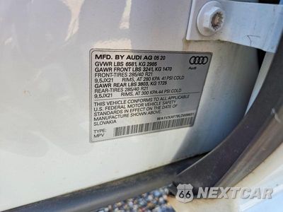 Zdjęcie 13 z 13 samochodu: 2020 AUDI Q7 PRESTIGE VIN:WA1VXAF79LD009931 - miniatura