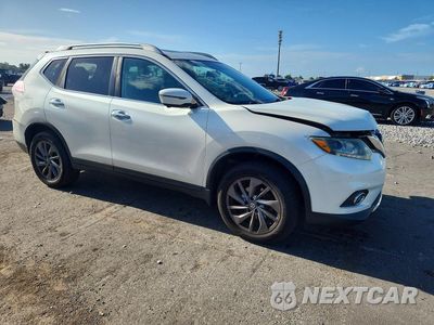 Czwarte zdjęcie samochodu z boku: 2016 NISSAN ROGUE SL VIN:5N1AT2MV8GC814043 - miniatura