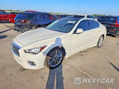 2021 INFINITI Q50 LUXE JN1EV7BPXMM704878 - główne zdjęcie licytacji z USA - miniatura