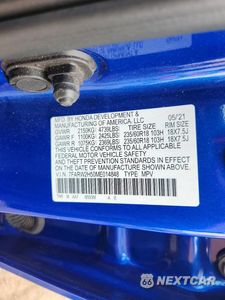 Zdjęcie 12 z 12 samochodu: 2021 HONDA CR-V EX VIN:7FARW2H50ME014848 - miniatura