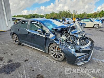 Czwarte zdjęcie samochodu z boku: 2020 TOYOTA COROLLA SE VIN:JTDS4RCE4LJ010960 - miniatura
