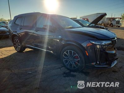 Czwarte zdjęcie samochodu z boku: 2023 CADILLAC XT6 SPORT VIN:1GYKPGRS3PZ110350 - miniatura