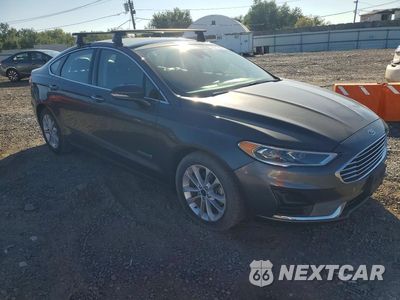 Czwarte zdjęcie samochodu z boku: 2019 FORD FUSION SEL VIN:3FA6P0MU5KR212694 - miniatura