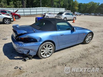 Trzecie zdjęcie samochodu z tyłu: 2006 HONDA S2000 VIN:JHMAP21406S003408 - miniatura
