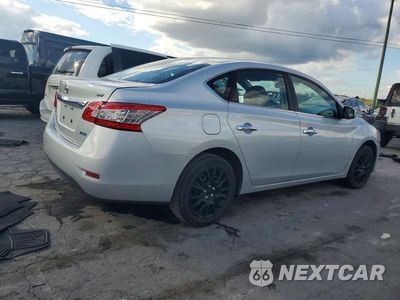 Trzecie zdjęcie samochodu z tyłu: 2013 NISSAN SENTRA SV VIN:1N4AB7AP0DN903136 - miniatura