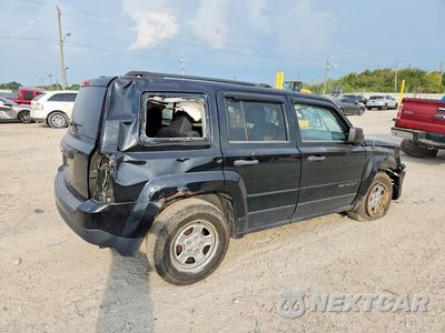 Trzecie zdjęcie samochodu z tyłu: 2014 JEEP PATRIOT SPORT VIN:1C4NJPBA4ED695102 - miniatura