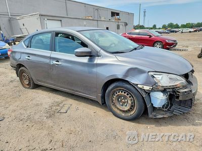 Czwarte zdjęcie samochodu z boku: 2015 NISSAN SENTRA S VIN:3N1AB7AP1FY288017 - miniatura